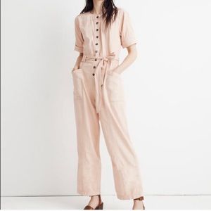 NWT Madewell Topstitched Coverall Romper/Jumpsuit